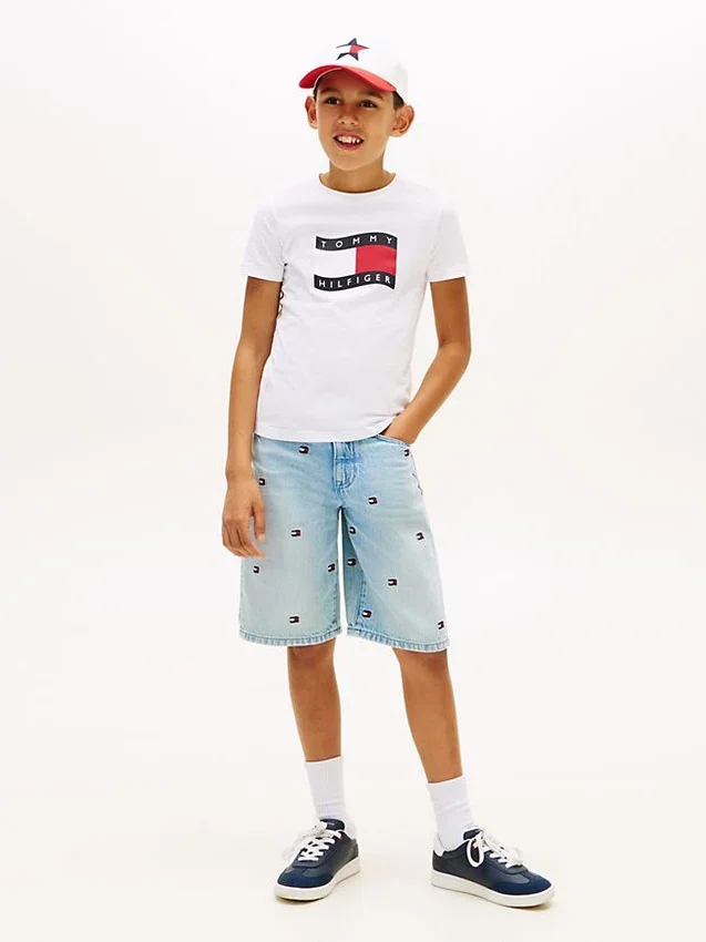 Lasten Wavy Flag -T-paita Lasten Wavy Flag -T-paita