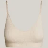 Logo Knit Unlined Triangle Bra Logo Knit Unlined Triangle Bra