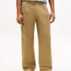 Loose Fit Pleated Paper-Touch -housut Loose Fit Pleated Paper-Touch -housut