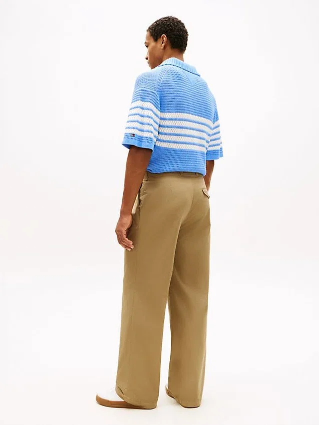 Loose Fit Pleated Paper-Touch -housut Loose Fit Pleated Paper-Touch -housut