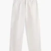 Loose Fit Pleated Paper-Touch -housut Loose Fit Pleated Paper-Touch -housut