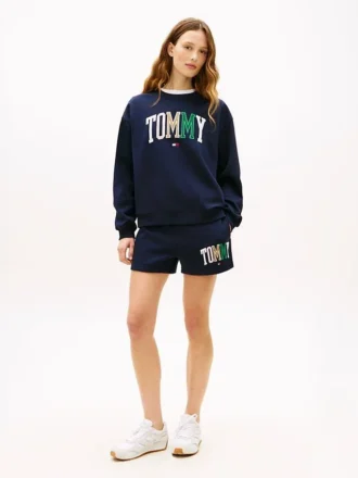 Moniväriset Varsity Tommy Logo -housut