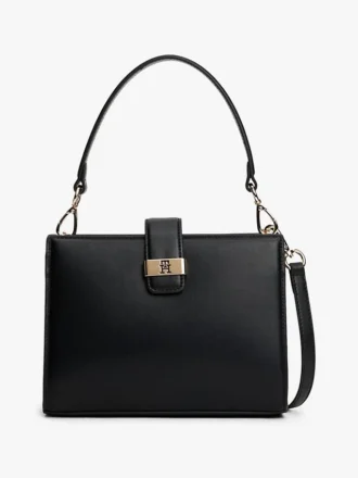Monogram Clasp Mini Satchel -laukku
