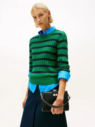 Monogram Clasp Mini Satchel -laukku