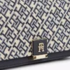 Monogram-lukko Jacquard-ketju Crossbody Monogram-lukko Jacquard-ketju Crossbody