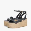 Nahkahihnalliset platform-espadrillot