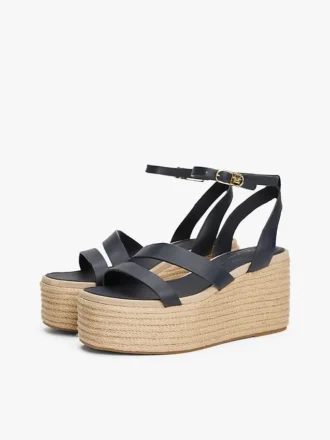 Nahkahihnalliset platform-espadrillot