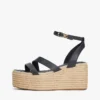 Nahkahihnalliset platform-espadrillot