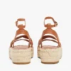Nahkaiset kierrehihnaiset espadrillot Nahkaiset kierrehihnaiset espadrillot
