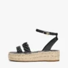 Nahkaiset kierrehihnaiset espadrillot Nahkaiset kierrehihnaiset espadrillot
