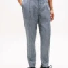 New York Label Glen Plaid -pellavahousut New York Label Glen Plaid -pellavahousut
