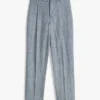 New York Label Glen Plaid -pellavahousut New York Label Glen Plaid -pellavahousut