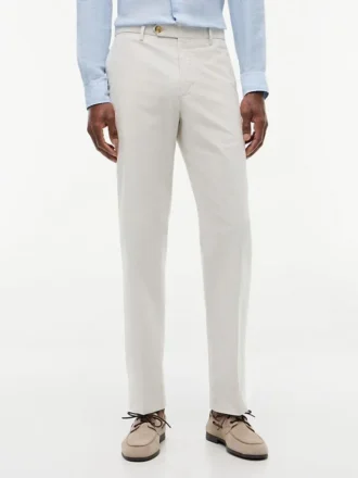 New York Label Tailored Dobby -housut New York Label Tailored Dobby -housut