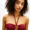 O-Ring Halter Bandeau -bikinitoppi O-Ring Halter Bandeau -bikinitoppi