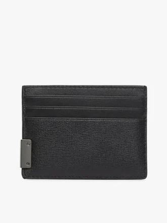 Pebbled Leather Card Holder
