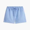 Pellava-puuvillaseos, vetoketjulliset shortsit Pellava-puuvillaseos, vetoketjulliset shortsit