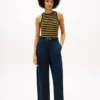 Pliseerattu twill-chino Pliseerattu twill-chino