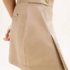 Pliseerattu twill-minihame Pliseerattu twill-minihame