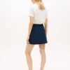 Pliseerattu twill-minihame Pliseerattu twill-minihame