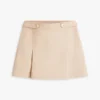 Pliseerattu twill-minihame Pliseerattu twill-minihame