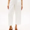 Pull-On Wide-Leg Ankle Pant Pull-On Wide-Leg Ankle Pant