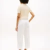 Pull-On Wide-Leg Ankle Pant Pull-On Wide-Leg Ankle Pant