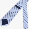 Raidallinen pellava-silkkiseos solmio Raidallinen pellava-silkkiseos solmio