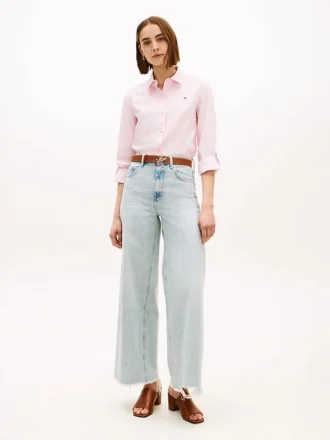 Raw Hem High-Rise Wide Leg Farkut Raw Hem High-Rise Wide Leg Farkut