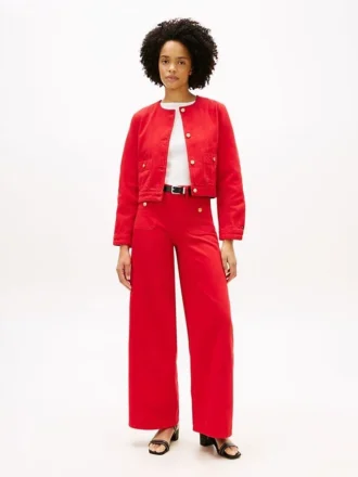 Raw Hem High-Rise Wide Leg Farkut Raw Hem High-Rise Wide Leg Farkut