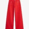 Raw Hem High-Rise Wide Leg Farkut Raw Hem High-Rise Wide Leg Farkut