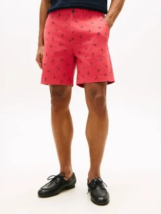 Regular Fit 7″ Anchor Print Shortsit