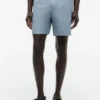Regular Fit 7″ puuvilla-pellavaseos Shortsit Regular Fit 7″ puuvilla-pellavaseos Shortsit