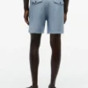 Regular Fit 7″ puuvilla-pellavaseos Shortsit Regular Fit 7″ puuvilla-pellavaseos Shortsit