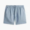 Regular Fit 7″ puuvilla-pellavaseos Shortsit Regular Fit 7″ puuvilla-pellavaseos Shortsit