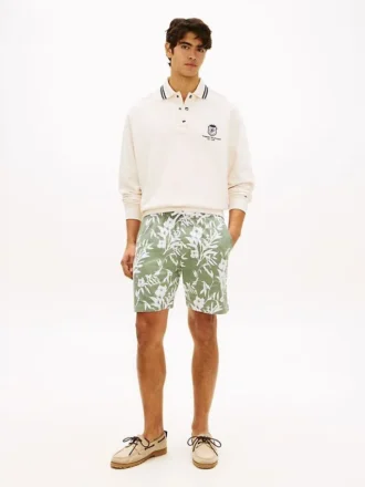 Regular Fit 7″ Tropical Print Shortsit