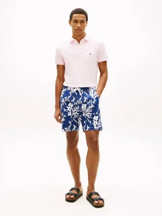 Regular Fit 7″ Tropical Print Shortsit