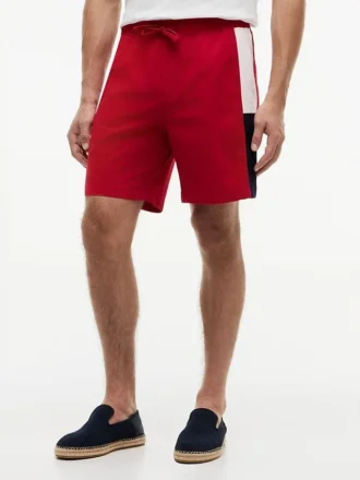 Regular Fit 8″ Flag Colorblock Shortsit