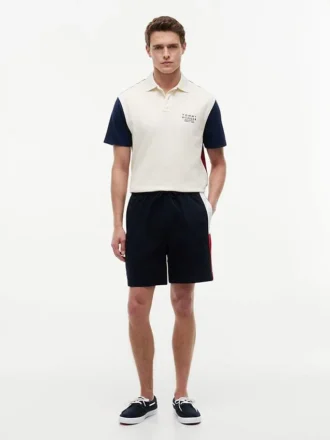 Regular Fit 8″ Flag Colorblock Shortsit