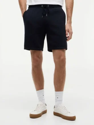 Regular Fit 8″ harjattu fleece-sweatshort