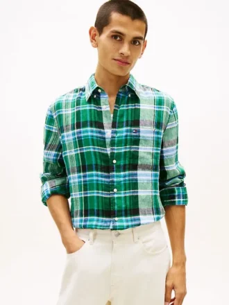 regular fit madras check pellavapaita 1 1 330x440 - Regular Fit Madras Check -pellavapaita