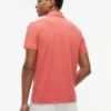 Regular Fit -mallinen, vaatteena värjätty Crest-polo Regular Fit -mallinen, vaatteena värjätty Crest-polo