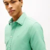 Regular Fit -mallinen, vaatteena värjätty Oxford-paita Regular Fit -mallinen, vaatteena värjätty Oxford-paita