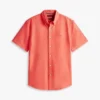 Regular Fit -mallinen, vaatteena värjätty Oxford-paita Regular Fit -mallinen, vaatteena värjätty Oxford-paita