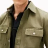 Regular Fit Slub Twill Overshirt Regular Fit Slub Twill Overshirt