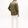 Regular Fit Slub Twill Overshirt Regular Fit Slub Twill Overshirt