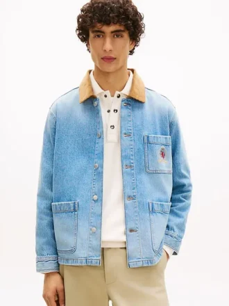Rento denim-työvaatetakki Rento denim-työvaatetakki