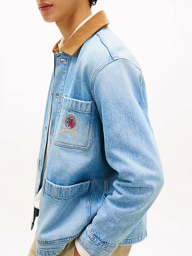 Rento denim-työvaatetakki Rento denim-työvaatetakki