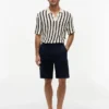 Rento istuvuus, joustava twill-kangas, cargo-shortsit