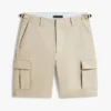 Rento istuvuus, joustava twill-kangas, cargo-shortsit