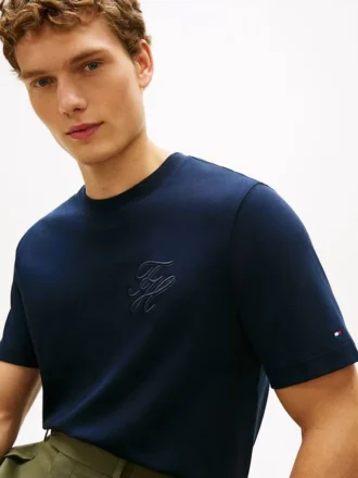 Script Monogram Interlock T-paita